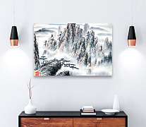 Obraz Maľovaná čínska krajinka zs1320